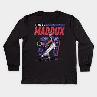 greg maddux dash Kids Long Sleeve T-Shirt